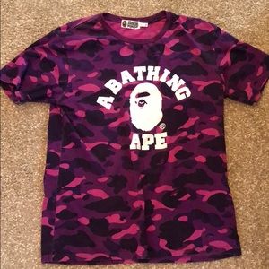 Bape shirt.